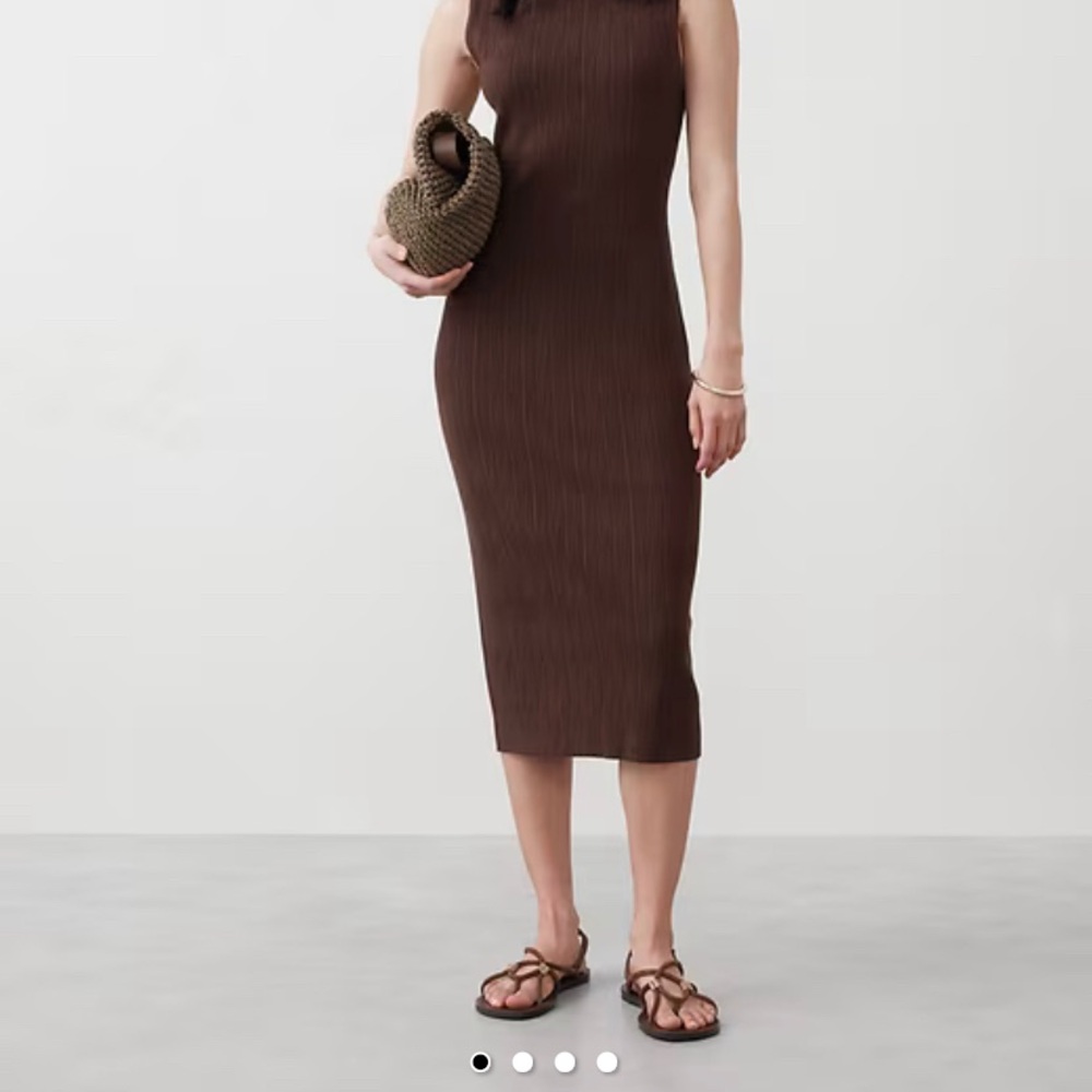 Banana Republic Chocolate Midi Dress